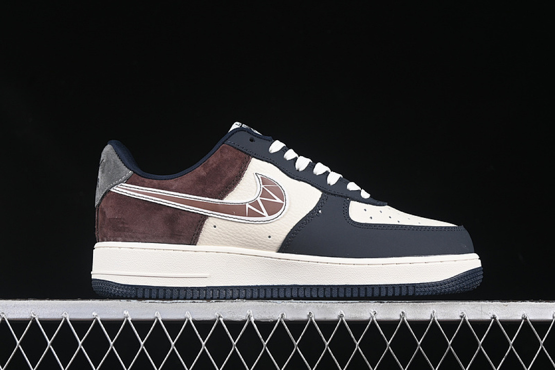 Nike [KK1988-061]-[AIR FORCE 1 07 LOW WHITE/GREY/BLUE/RED]-[WOMAN:36-39]-[MAN:40-45] - Image 16