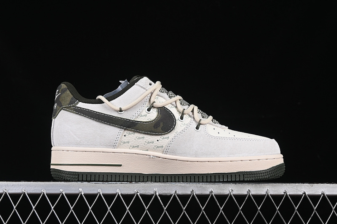 Nike [DM6688-014]-[AIR FORCE 1 07 LOW GREY/GREEN]-[WOMAN:36-39]-[MAN:40-45] - Image 2