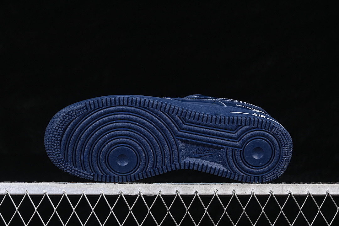Nike [NH0601-524]-[AIR FORCE 1 07 LOW CASUAL SNEAKERS NAVY BLUE/NAVY BLUE]-[WOMAN:36-39]-[MAN:40-45] - Image 15