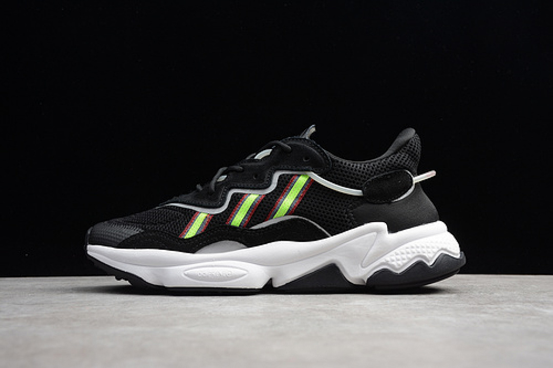 Unbranded [59-57-66]-[EE7002]-[OZWEEGO SHOES CORE BLACK/SOLAR GREEN/ONIX]-[WOMAN:36-39]-[MAN:40-45], photo 1