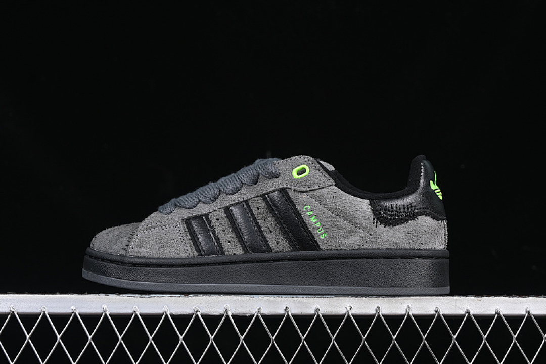 Unbranded [IE8349]-[YOUTH OF PARIS X CAMPUS 00S CARBON/SOLAR GREEN/CORE BLACK]-[WOMAN:36-39]-[MAN:40-45], photo 1