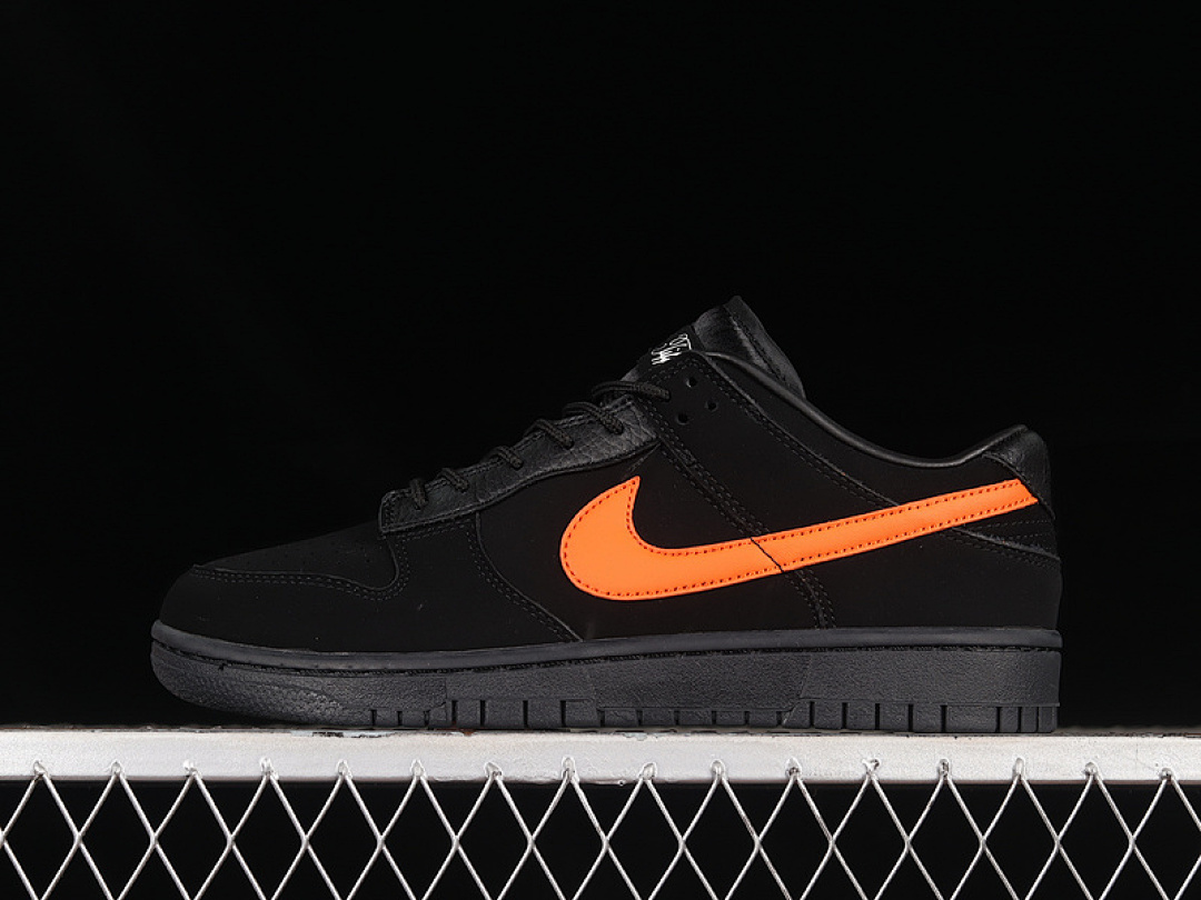Unbranded [DD1391-104]-[SB DUNK LOW BLACK/ORANGE]-[WOMAN:36-39]-[MAN:40-45], photo 1