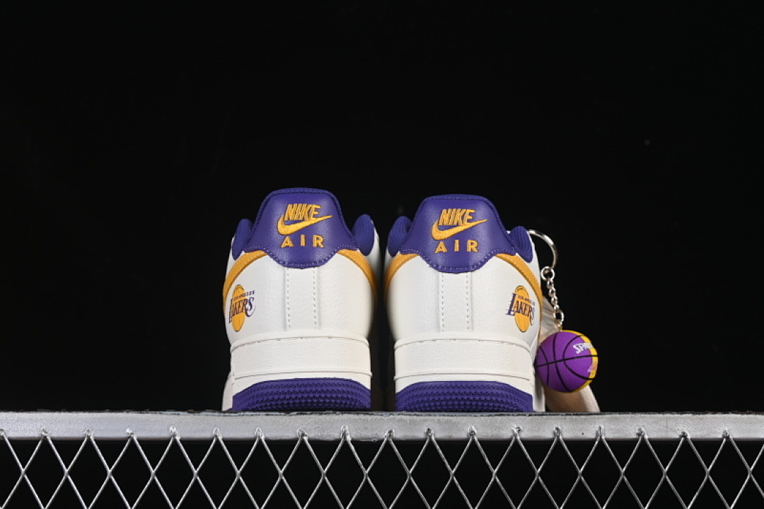 Nike [CS5288-006]-[AIR FORCE 1 07 LOW NBA CASUAL SNEAKERS BLACK/WHITE]-[WOMAN:36-39]-[MAN:40-45] - Image 13