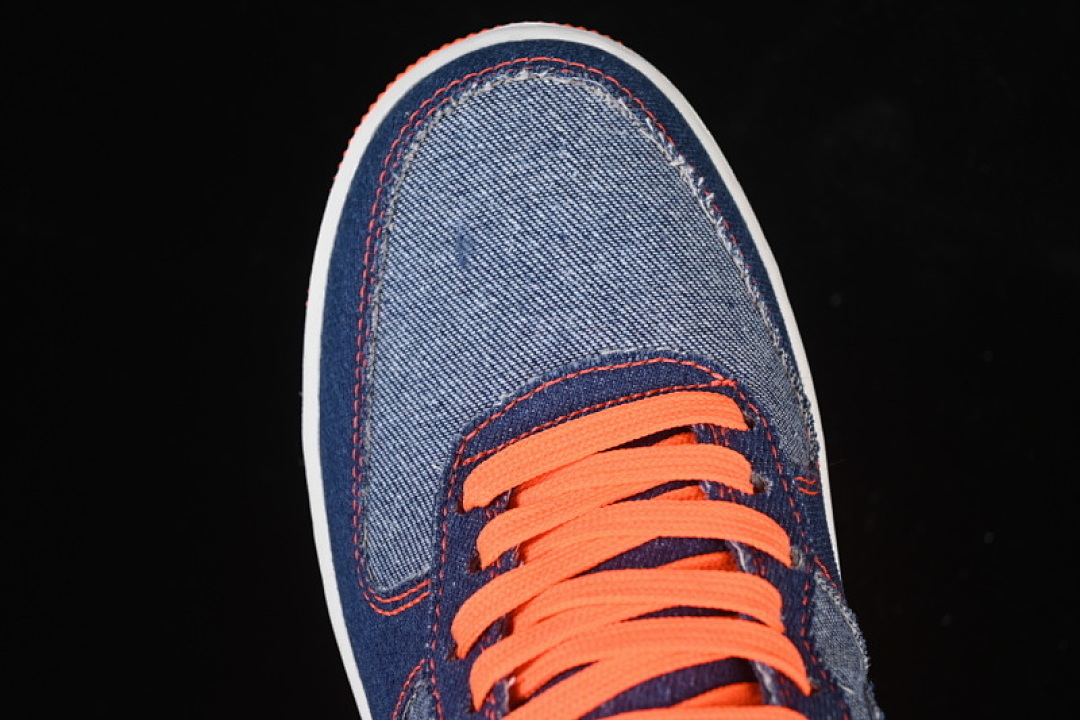 Nike [CW2288-111]-[AIR FORCE 1 07 LOW BLUE/ORANGE/WHITE]-[WOMAN:36-39]-[MAN:40-45] - Image 10