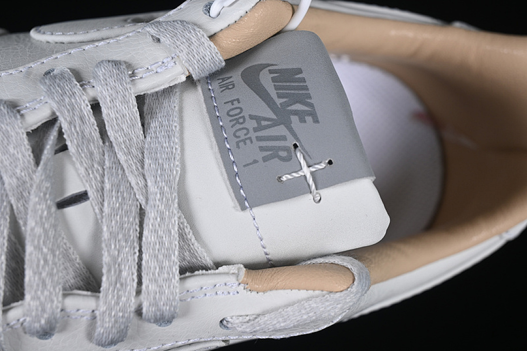 Nike [IB1406-111]-[AIR FORCE 1 07 LOW WHITE/GREY]-[WOMAN:36-39]-[MAN:40-45] - Image 9