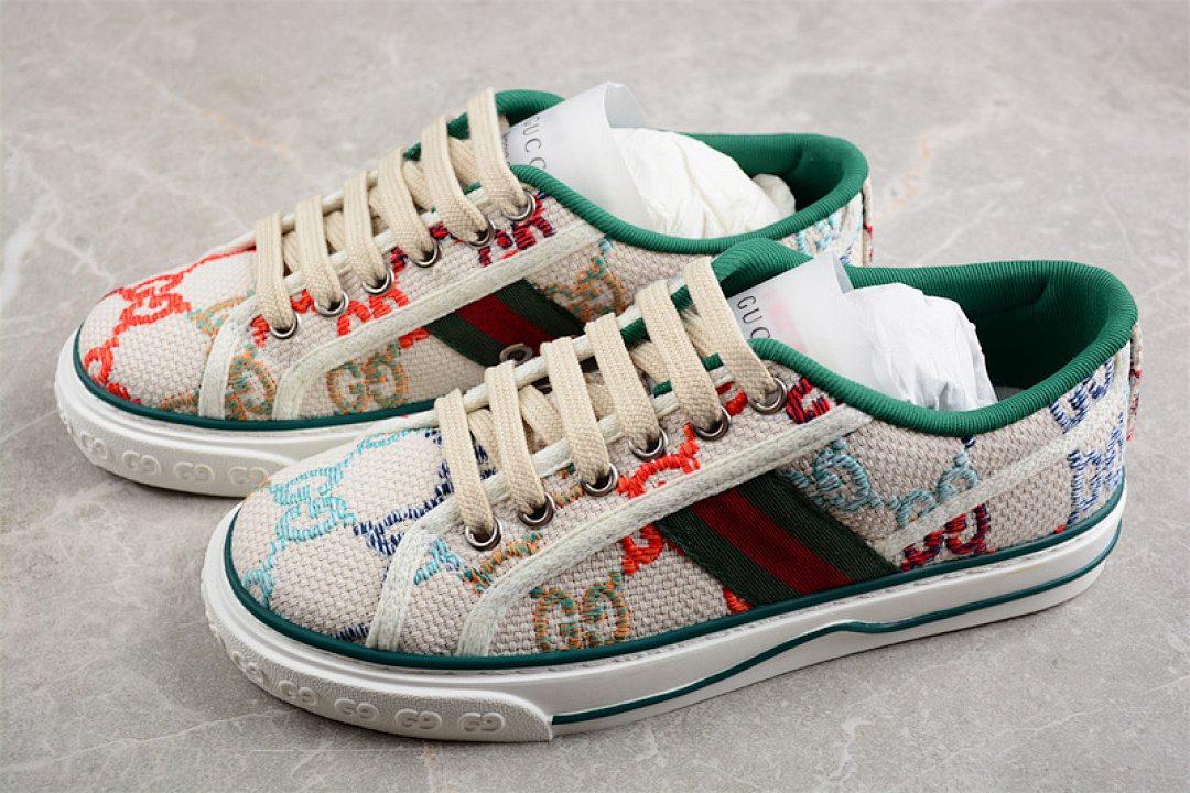 Gucci [GU*CCI TENNIS 1977 PRINT SNEAKER WHITE/RED/GREEN]-[WOMAN:35-39]-[MAN:40-44] - Image 9