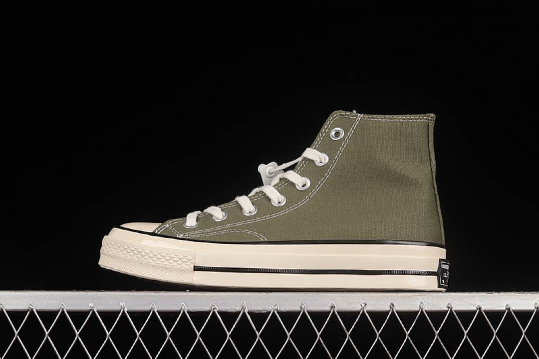 Converse [162052C]-[CHUCK TAYLOR ALL-STAR 70S HIGH OX FIELD SURPLUS/BLACK/EGRET]-[WOMAN:35-39.5]-[, photo 1