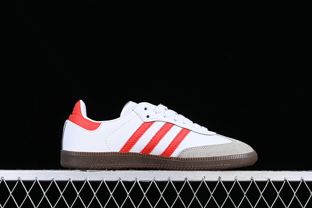 Adidas [IG1025]-[ADIDAS SAMBA VEGAN WHITE/REDK]-[WOMAN:36-39]-[MAN:40-45] - Image 15