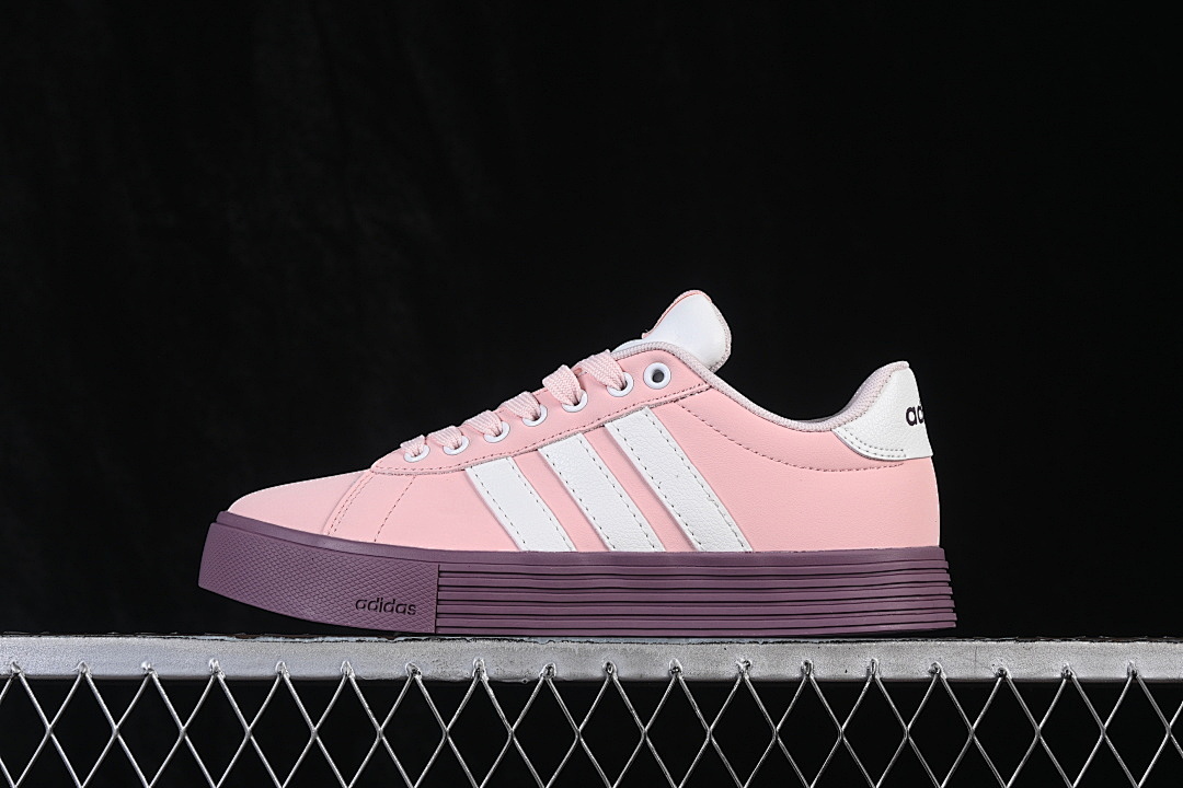 Unbranded [JR0080-02]-[FLAT-BOTTOM CASUAL SNEAKERS PINK/WHITE/PINK]-[WOMAN:36-39]-[MAN:40-45], photo 1