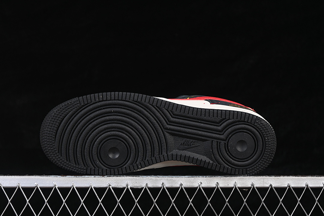 Nike [MZ9588-831]-[AIR FORCE 1 07 LOW CASUAL SNEAKERS RED/WHITE/BLACK]-[WOMAN:36-39]-[MAN:40-45] - Image 14