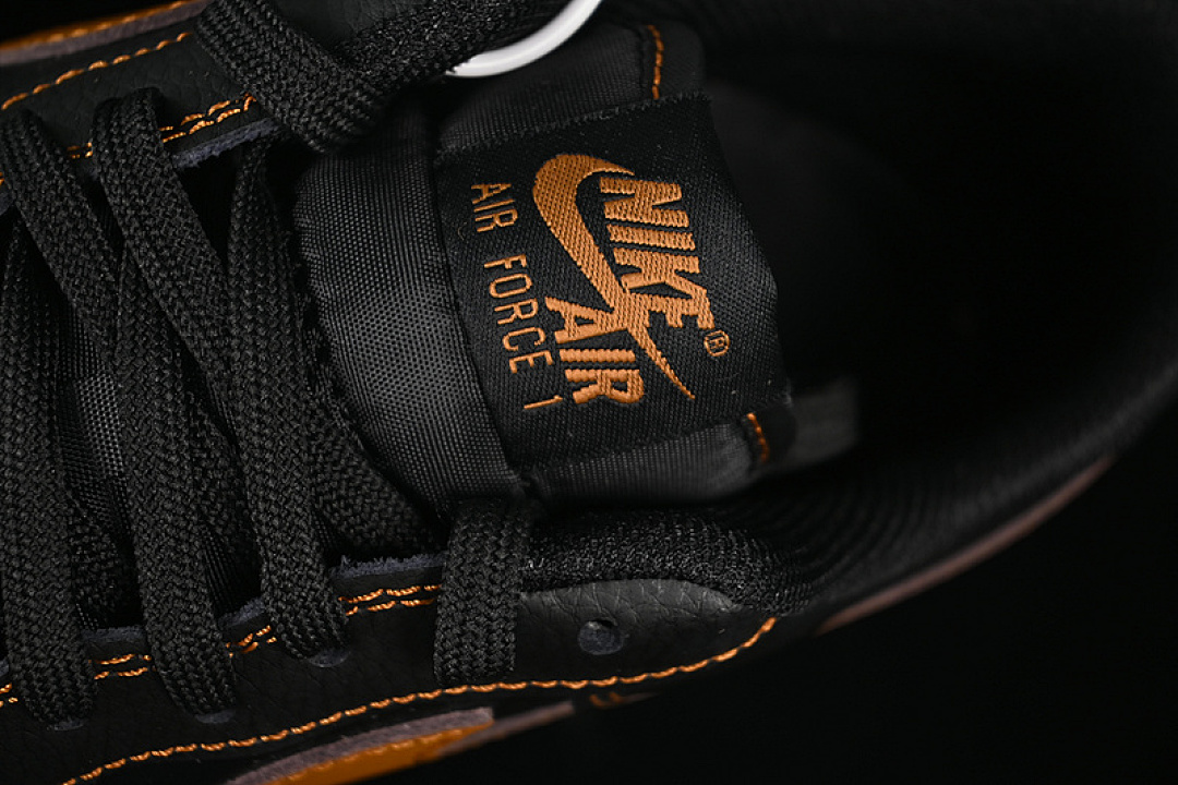 Nike [HQ2037-003]-[AIR FORCE 1 07 LOW BLACK/BROWN]-[WOMAN:36-39]-[MAN:40-45] - Image 9