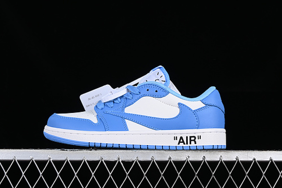 Jordan TRAVIS SCOTT AIR Jordan 1 LOW OG WHITE/BLUE · DM7866-180, photo 1