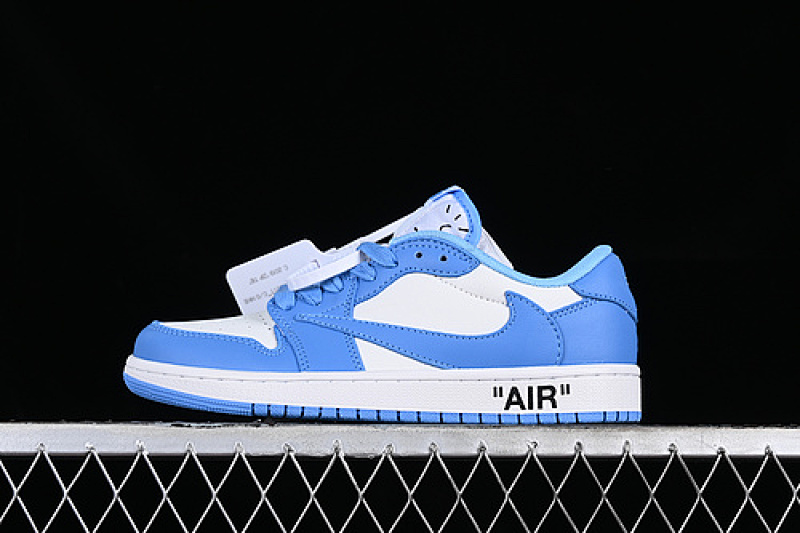 Jordan TRAVIS SCOTT AIR Jordan 1 LOW OG WHITE/BLUE · DM7866-180, photo 1