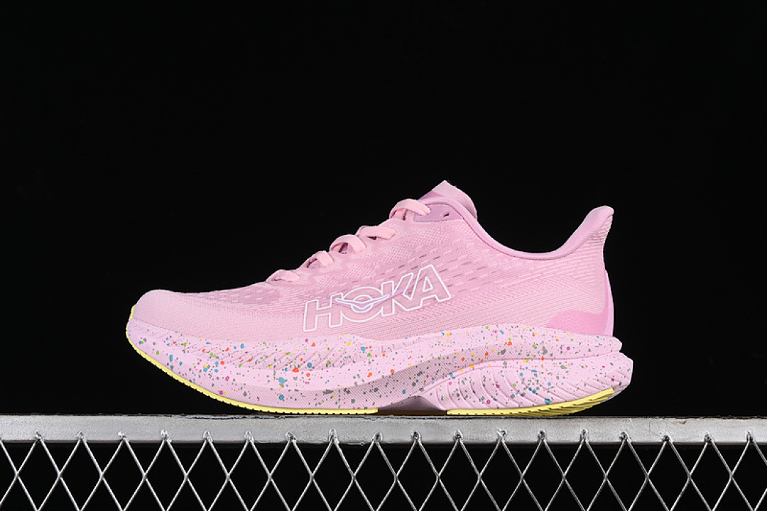 Chanel [1147810 PGH]-[HOKA ONE MACH 6 PINK/YELLOW]-[WOMAN:36-39]-[MAN:40-45] - Image 2