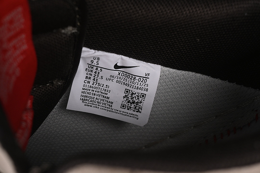 Nike [XD0028-020]-[AIR FORCE 1 07 LOW CASUAL SNEAKERS BROWN/BLACK/RED]-[WOMAN:36-39]-[MAN:40-45] - Image 6
