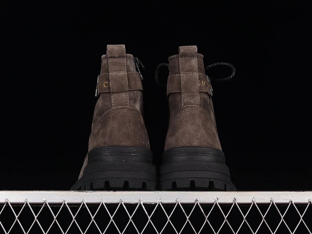 Gucci [JPO88319]-[GU*CCI SCREENER GG HIGH-TOP SNEAKERS DARK BROWN/DARK BROWN/BLACK]-[MAN:38-44] - Image 14