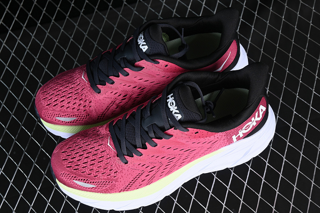 On Running [1119394 BGIR]-[HOKA ONE CLIFTON 8 BLACK/RED/WHITE]-[WOMAN:36-39]-[MAN:40-45] - Image 10