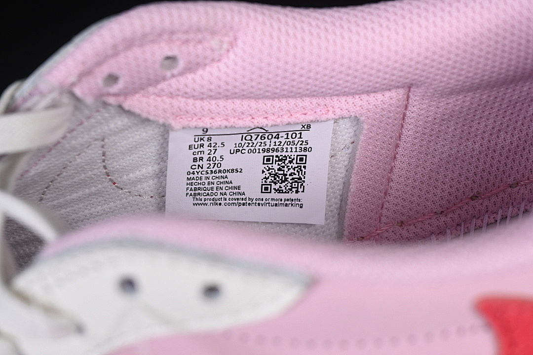 Jordan [IQ7604-101]-[JORDAN 1 RETRO LOW OG SAIL/PINK-SHY PINK-MUSLIN]-[WOMAN:35.5-39]-[MAN:40-48.5] - Image 6