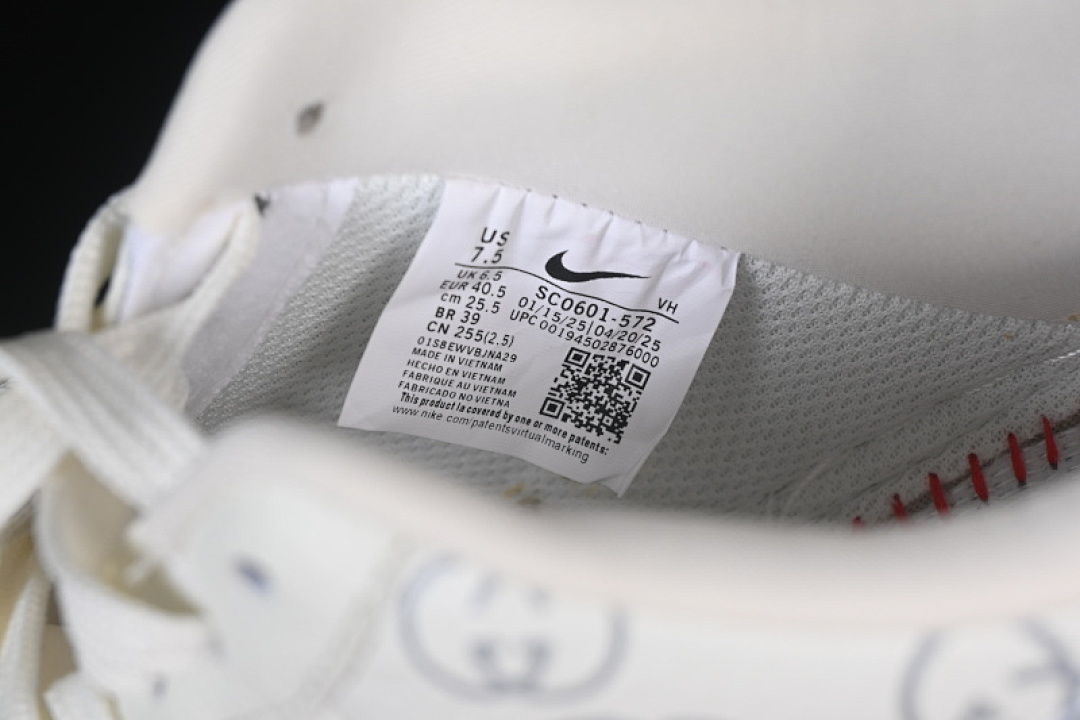 Nike [SC0601-572]-[AIR FORCE 1 07 LOW WHITE/RED/BLUE]-[WOMAN:36-39]-[MAN:40-45] - Image 6