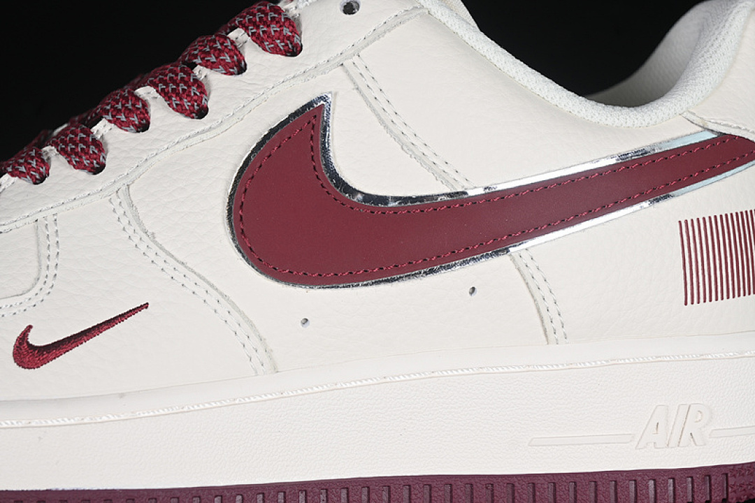 Nike [CU1836-961]-[AIR FORCE 1 07 LOW OFF WHITE/RED]-[WOMAN:36-39]-[MAN:40-45] - Image 8
