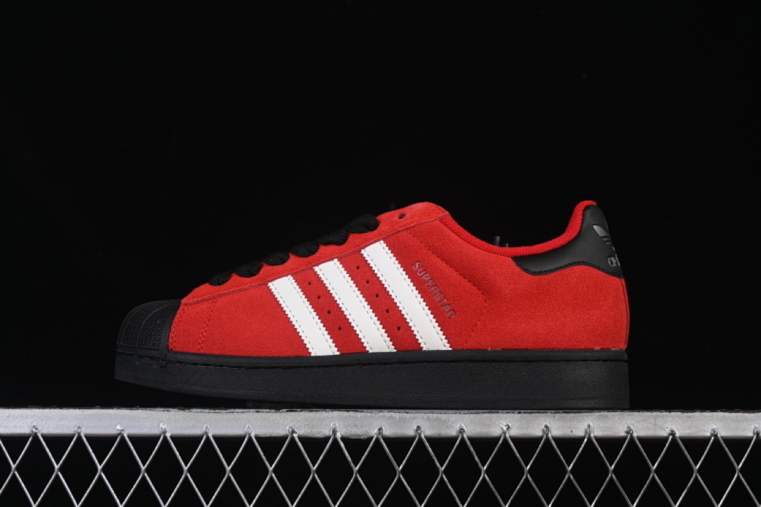 Unbranded [JQ3220]-[SUPERSTAR II BLACK/WHITE/RED]-[WOMAN:35-39]-[MAN:40-45], photo 1