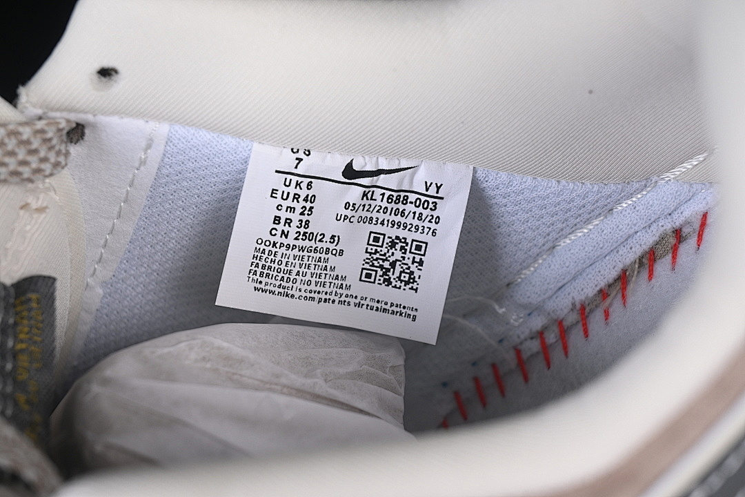 Nike [KL1688-003]-[AIR FORCE 1 07 LOW CASUAL SNEAKERS BROWN/GREY]-[WOMAN:36-39]-[MAN:40-45] - Image 6
