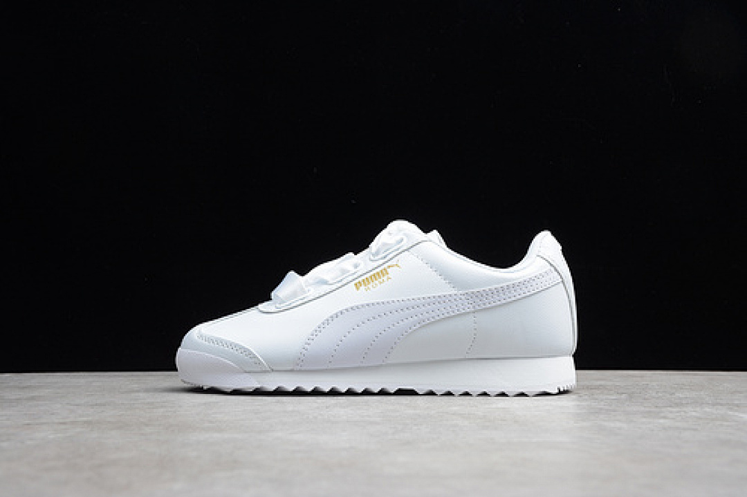 ROMA HEART PATENT SHOES WHITE/WHITE/GOLD · 370175-01, photo 1