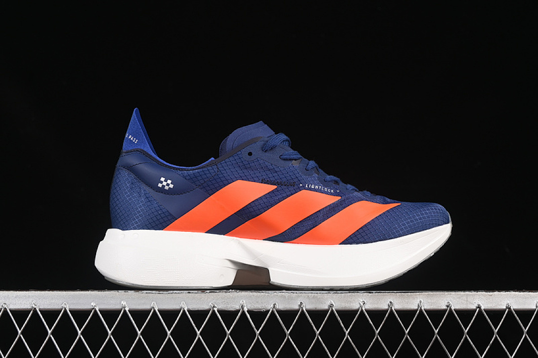 Adidas [JR6370]-[ADIZERO ADIOS 4 M WHITE/BLUE/ORANGE]-[WOMAN:36-39]-[MAN:40-46] - Image 15