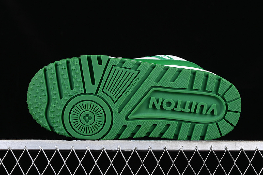 Louis Vuitton [TRAINER WHITE/GREEN/ORANGE]-[MAN:38-45] - Image 14