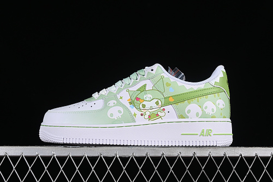 Nike [CW2288-111]-[DORAEMON AIR FORCE 1 07 LOW WHITE/GREEN]-[WOMAN:36-39]-[MAN:40-45], photo 1