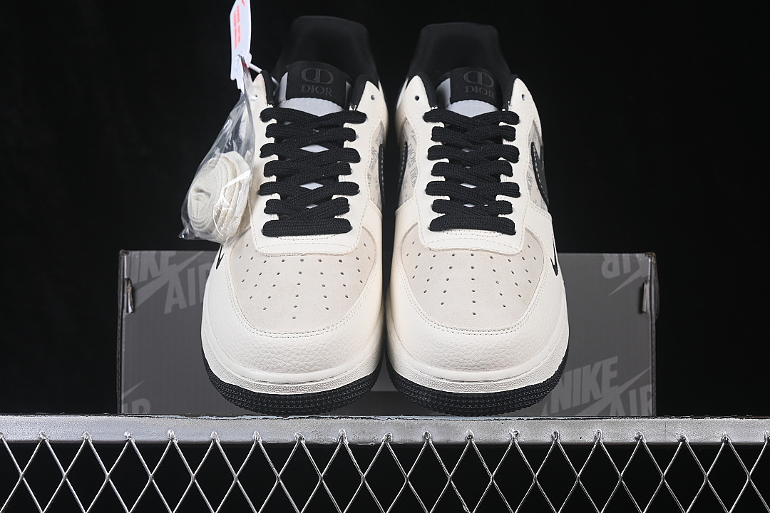 Nike [LD1999-038]-[AIR FORCE 1 07 LOW CASUAL SNEAKERS WHITE/BLACK]-[WOMAN:36-39]-[MAN:40-45] - Image 12