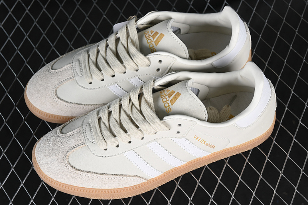 Adidas [FW4455]-[SAMBA VEGAN WHITE/GREY/BROWN]-[WOMAN:36-39]-[MAN:40-45] - Image 11