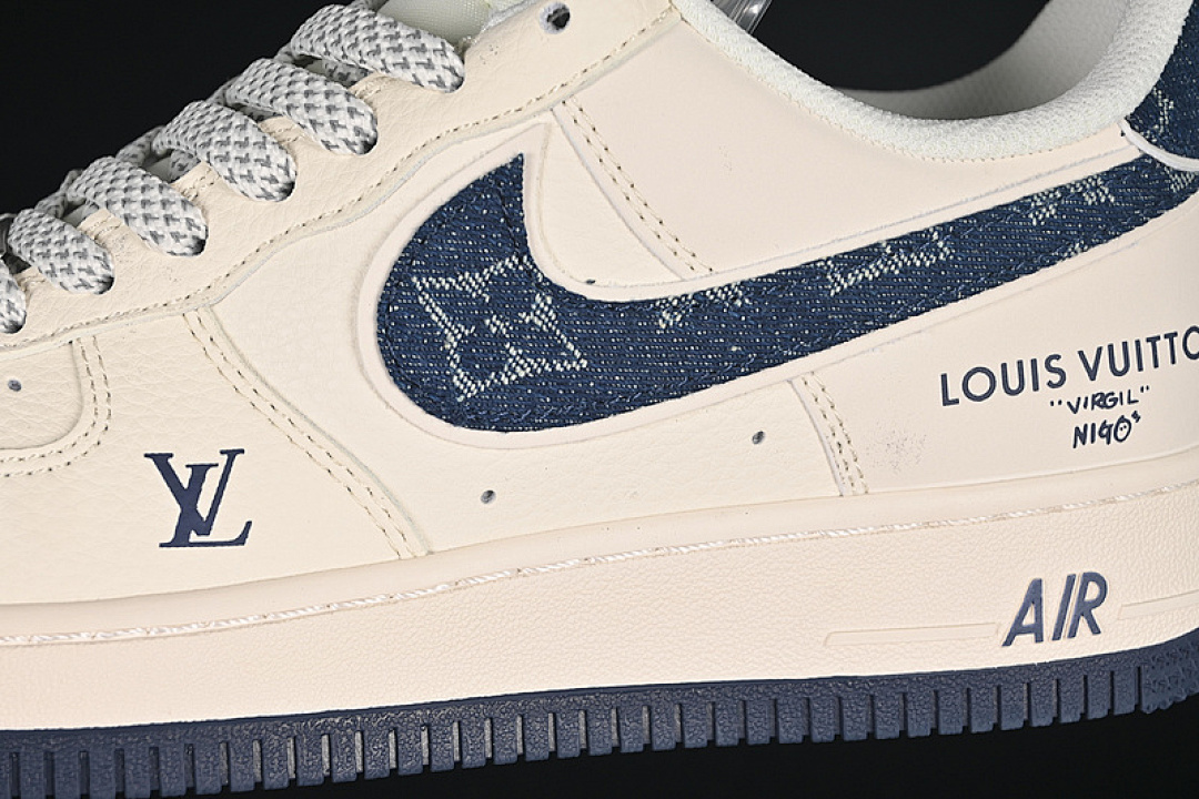 Nike [SM6668-102]-[AIR FORCE 1 07 LOW LV GREY/WHITE]-[WOMAN:36-39]-[MAN:40-45] - Image 8