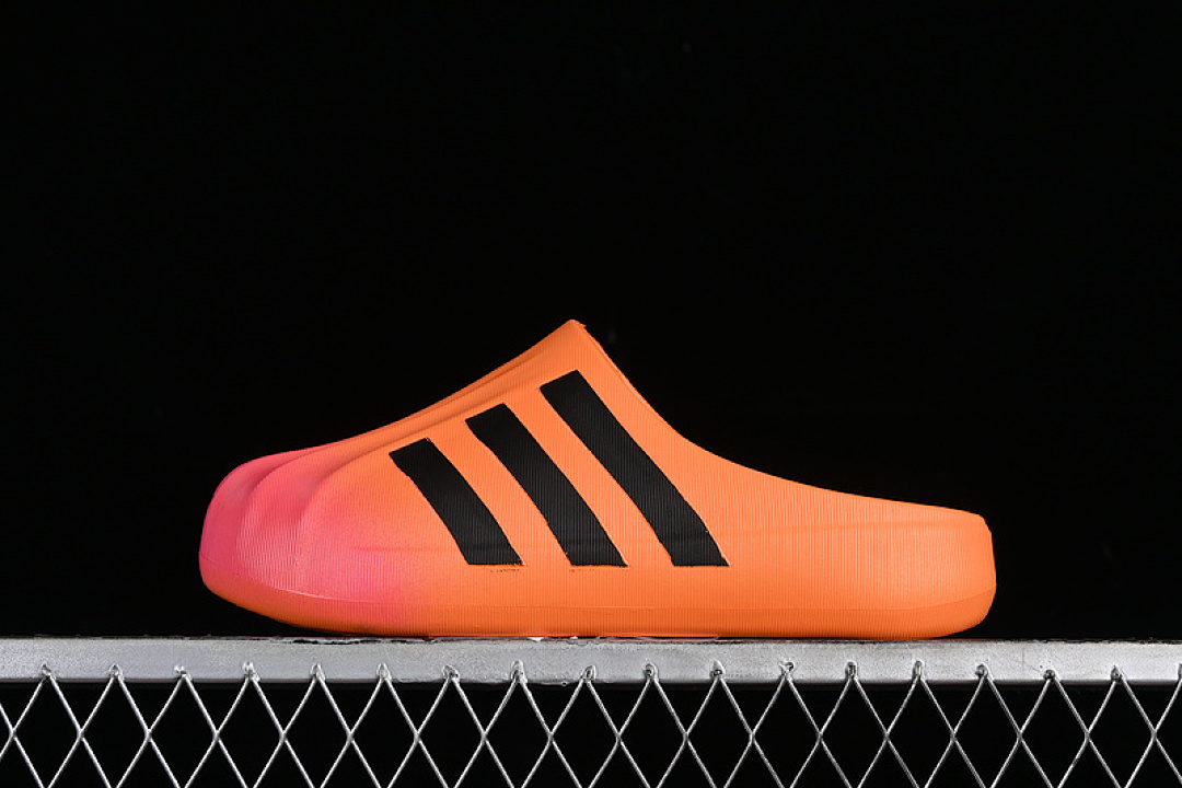 Adidas [JP5686]-[ORIGINALS ADIFOM SUPERSTAR MULE BLACK/ORANGE]-[WOMAN:36-39]-[MAN:40-45] - Image 2