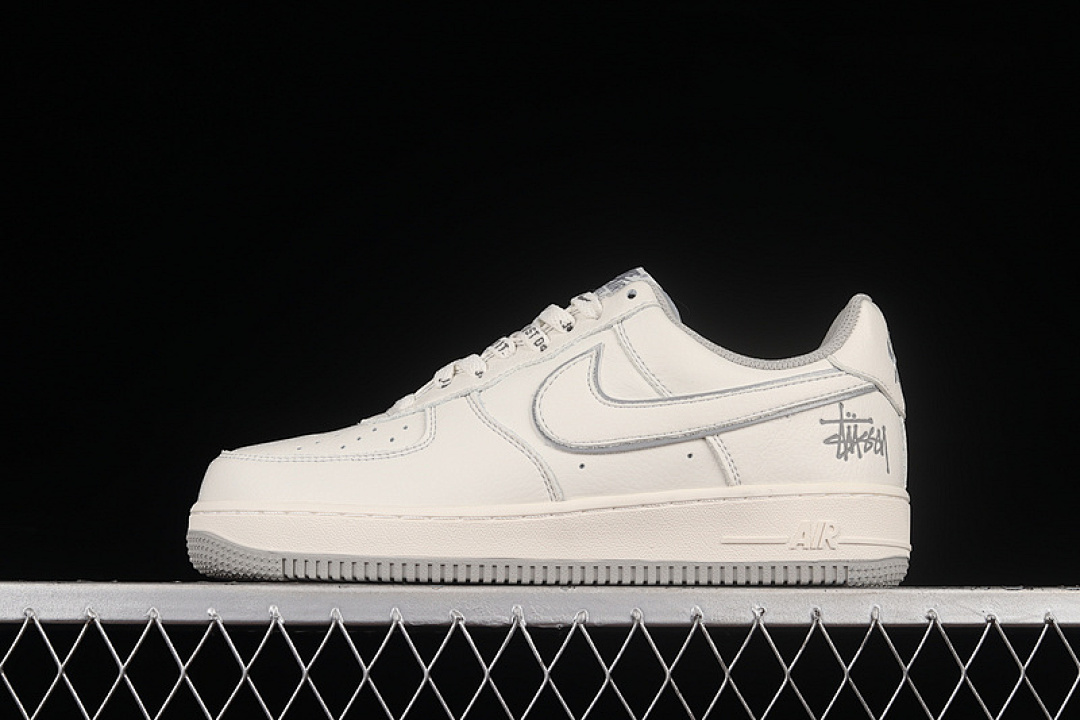Nike [UN1815-802]-[STUSSY X AIR FORCE 1 LOW 07 BEIGE/BEIGE/BEIGE]-[WOMAN:36-39]-[MAN:40-45], photo 1