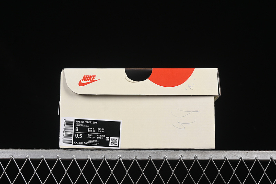 Nike [KK1988-067]-[AIR FORCE 1 07 LOW BLUE/WHITE/RED]-[WOMAN:36-39]-[MAN:40-45] - Image 12