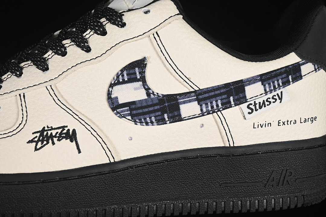 Nike [KK1988-071]-[AIR FORCE 1 07 LOW BLACK/BEIGE]-[WOMAN:36-39]-[MAN:40-45] - Image 8