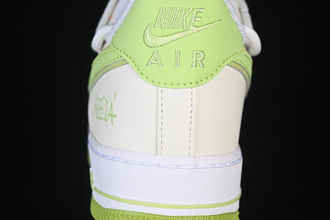 Nike [YY2024-315]-[AIR FORCE 1 07 LOW CASUAL SNEAKERS GRASS GREEN/WHITE]-[WOMAN:36-39]-[MAN:40-45] - Image 6