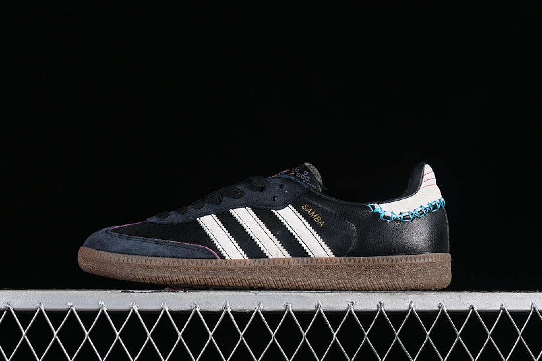 Adidas Adidas FEFEI RUAN ORIGINALS SAMBA OG CHINESE NEW YEAR PACK CORE BLACK/FOOTWEAR WHITE/TEAL · ID1141, photo 1