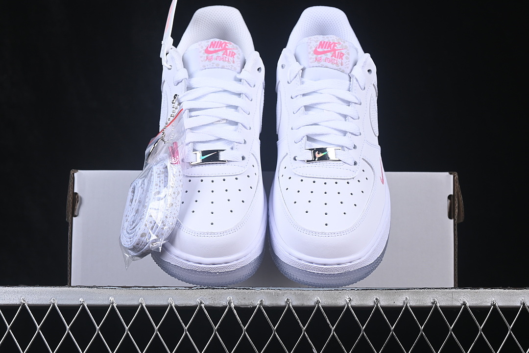 Nike [IV4453-100]-[AIR FORCE 1 07 LOW CASUAL SNEAKERS WHITE/PURE WHITE]-[WOMAN:35.5-39]-[MAN:40-45] - Image 12