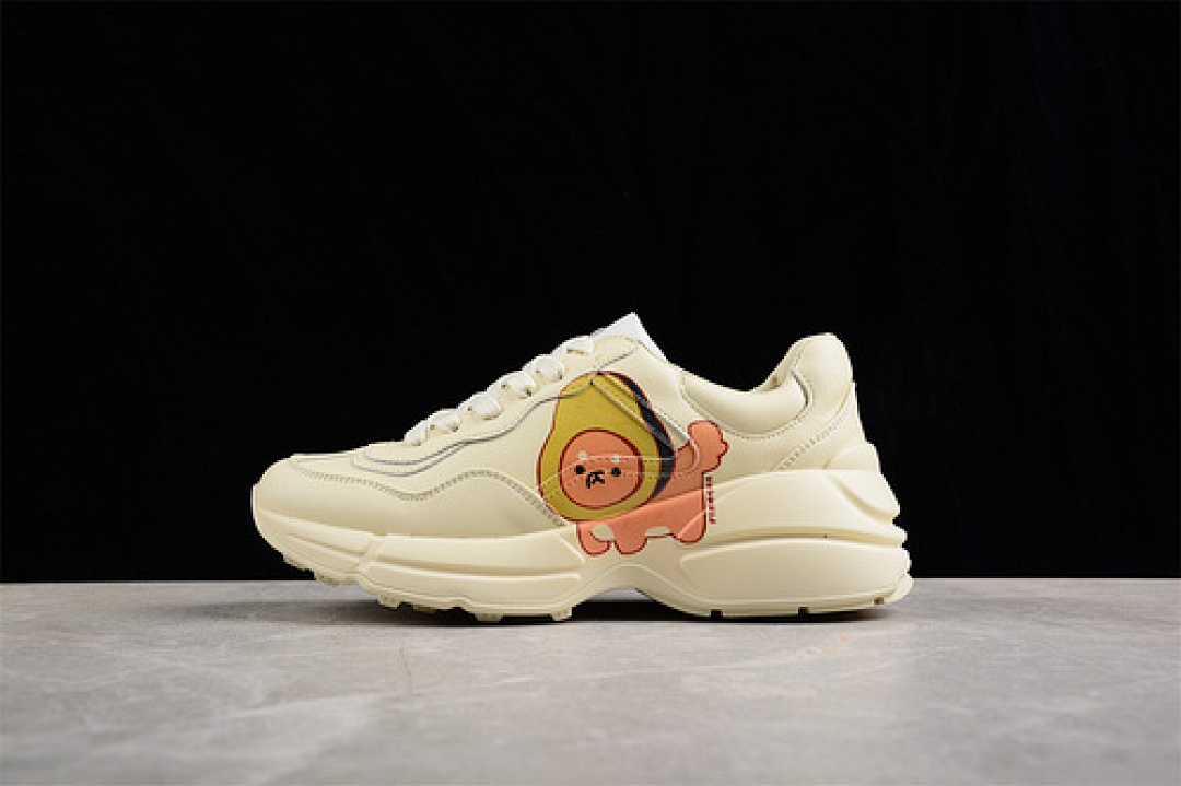 On Running [GU*CCI RHYTON VINTAGE TRAINER SNEAKER YELLOW]-[WOMAN:35-39]-[MAN:40-44] - Image 3
