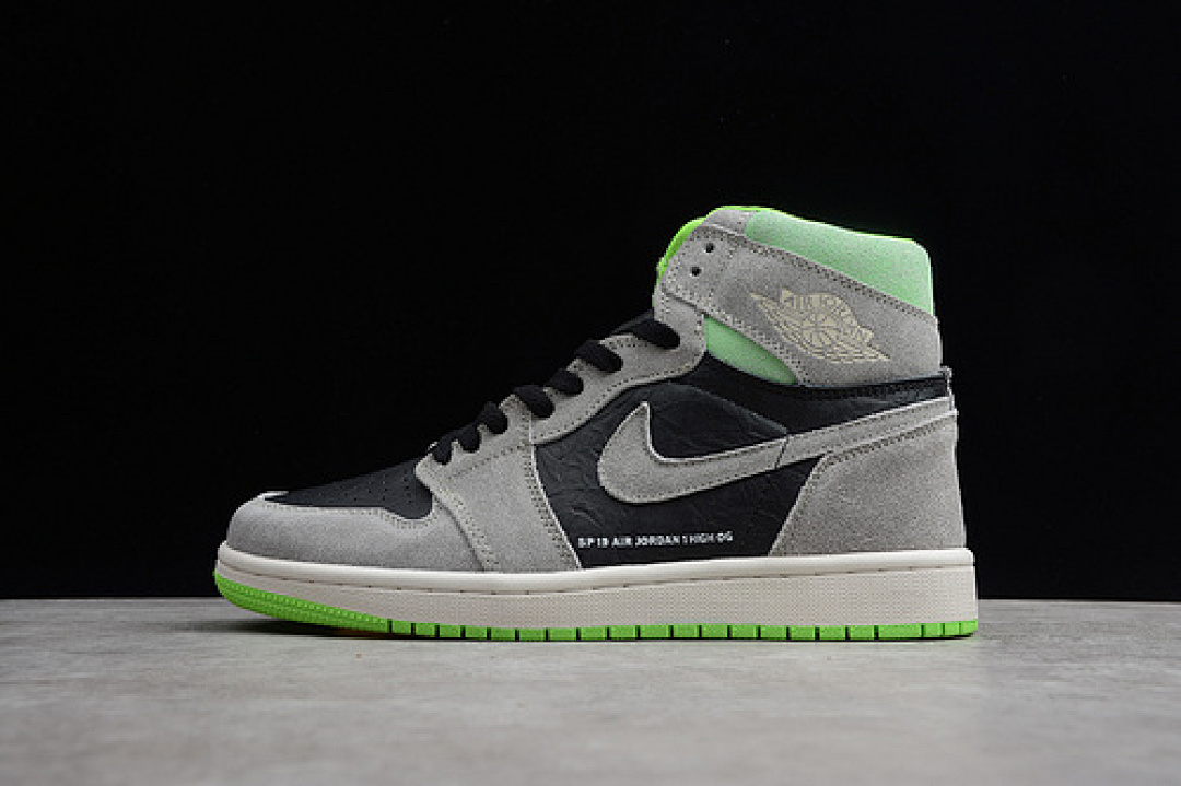 Jordan [555088-070]-[AIR JORDAN 1 RETRO HIGH OG NEUTRAL GREY/GUNSMOKE-VOLT]-[UNISEX:36-45]-[OG00170], photo 1