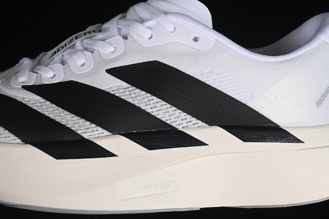 Adidas [JH6206]-[ADIZERO EVO SL CLOUD WHITE/CORE BLACK/CLOUD WHITE]-[WOMAN:36-39]-[MAN:40-45] - Image 8