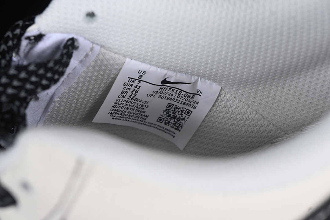 Nike [HH7518-068]-[AIR FORCE 1 07 LOW WHITE/BLACK]-[WOMAN:36-39]-[MAN:40-45] - Image 6