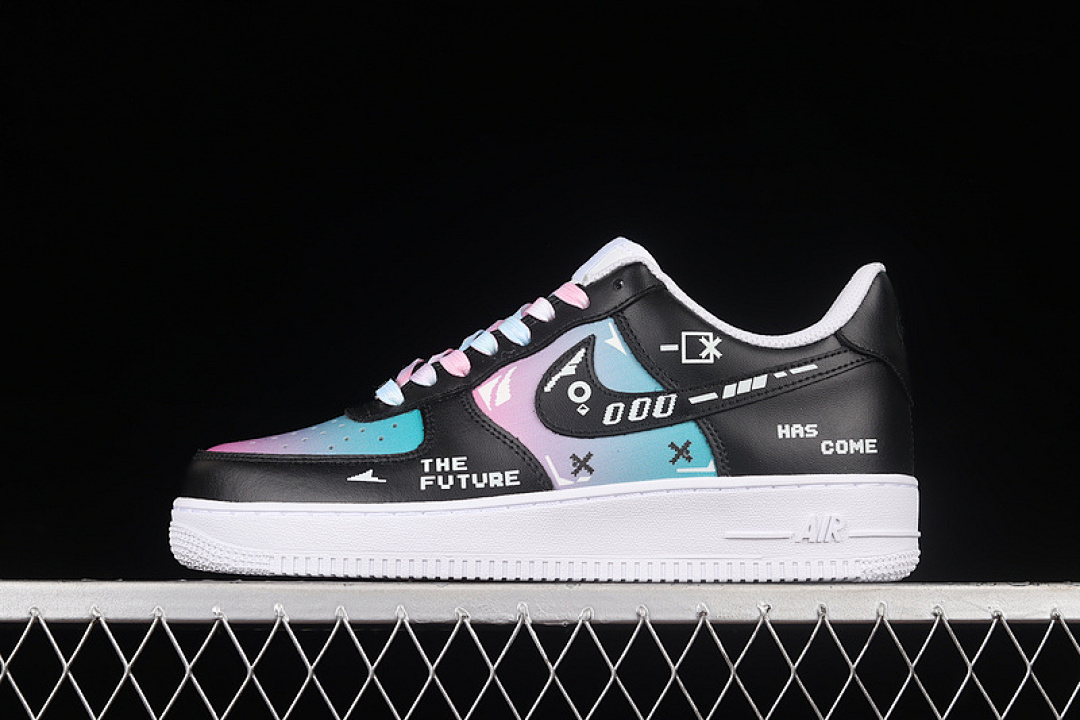 Nike [CW2288-111]-[AIR FORCE 1 07 LOW VIDEO GAME WHITE/BLACK/BLUE/PINK]-[WOMAN:36-39]-[MAN:40-45], photo 1