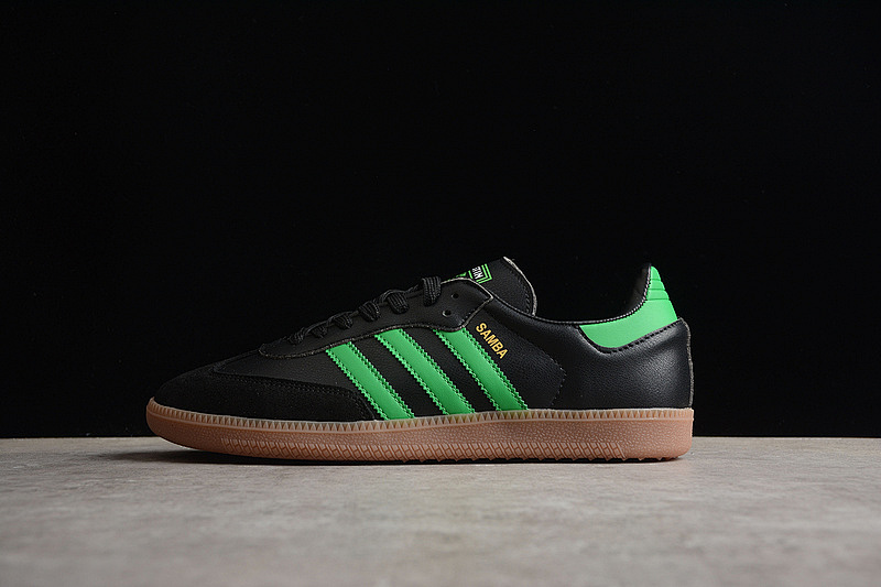 Adidas Adidas SAMBA AUSTIN FC SHOES CORE BLACK/REAL GREEN/GUM · HQ7035, photo 1