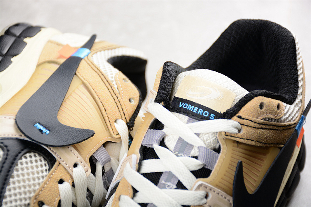 Nike [FN7649-419]-[ZOOM VOMERO 5 SP WHITE/BLACK/YELLOW/BROWN]-[WOMAN:36-39]-[MAN:40-45] - Image 8