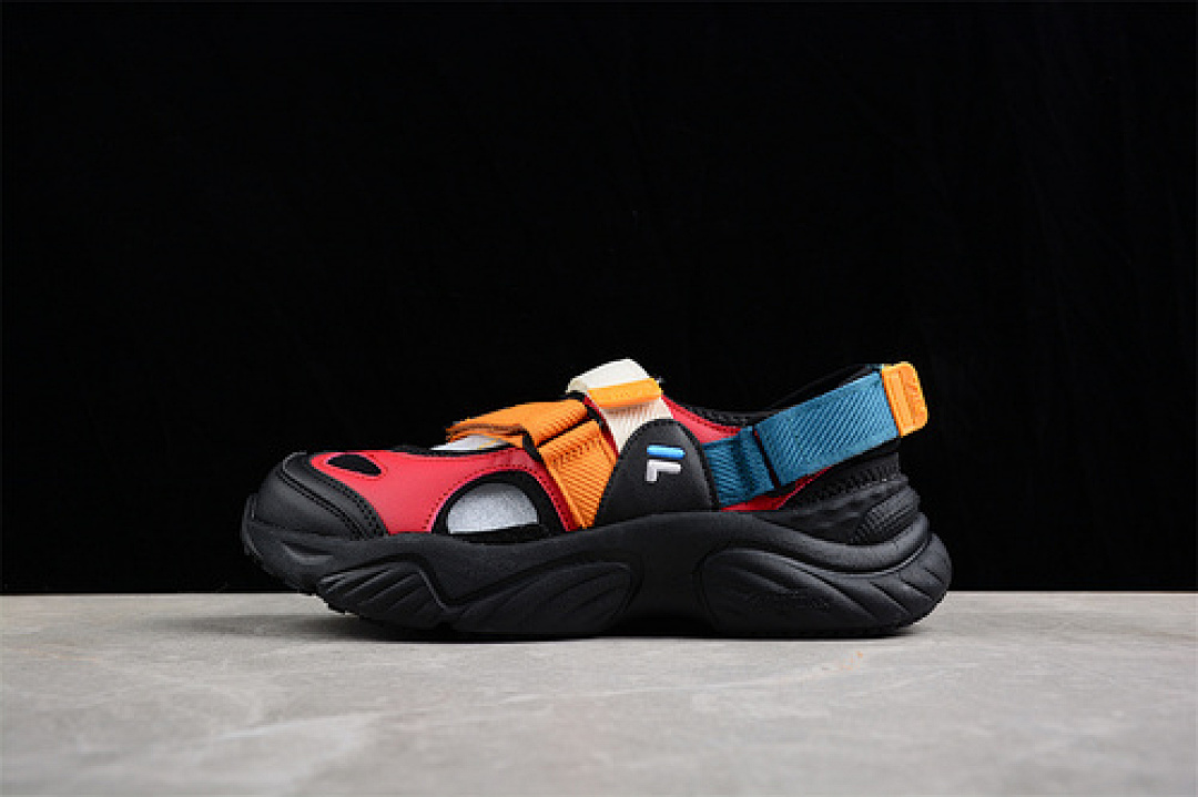 Fila [T12W321401AAB]-[FILA FUSION BLACK/ORANGE/BLUE/RED]-[MAN:39-44], photo 1