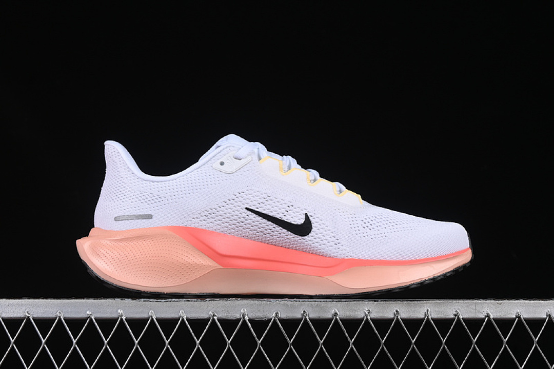 Nike [IB6656-108]-[AIR ZOOM PEGASUS 41 WHITE/BLACK/ORANGE]-[WOMAN:36-39]-[MAN:40-46] - Image 2