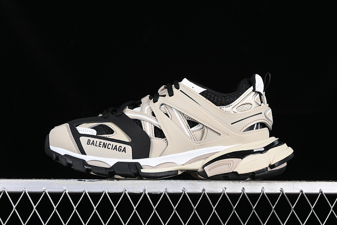 Unbranded [W3AC48071]-[BA*LEN*CIAGA TRACK SNEAKER TESS S.GOMMA RES BI ALV/TIS EFF NUBUK/TIS E GREY/BLACK], photo 1